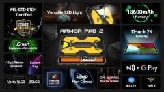 ULEFONE ARMOR PAD2 DBSCAR7 SET